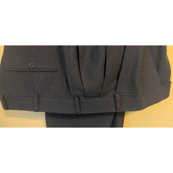 Brooks Brothers 346 Stretch Suit Men's 45L  Blazer Jacket Charcoal Pants 38/31 - Picture 11 of 13